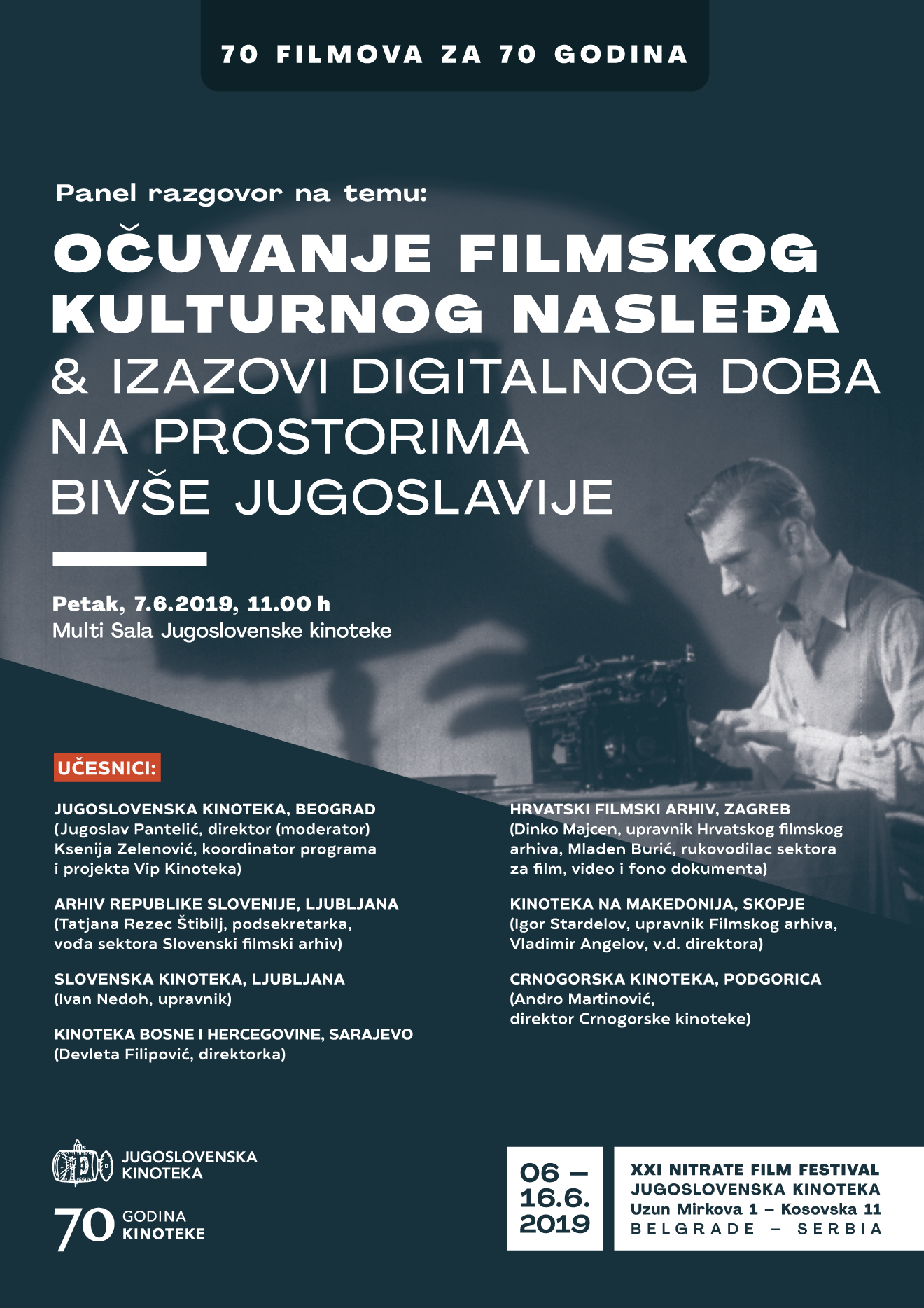 Ocuvanje filmskog kulturnog nasledja i izazovi digitalnog doba na prostorima bivse Jugoslavije